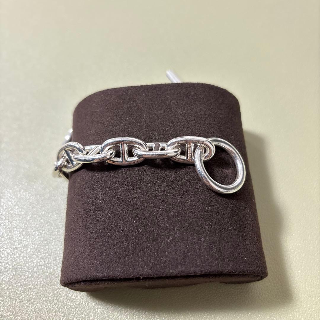 HERMES シェーヌダンクル ブレスレット MM 14コマ