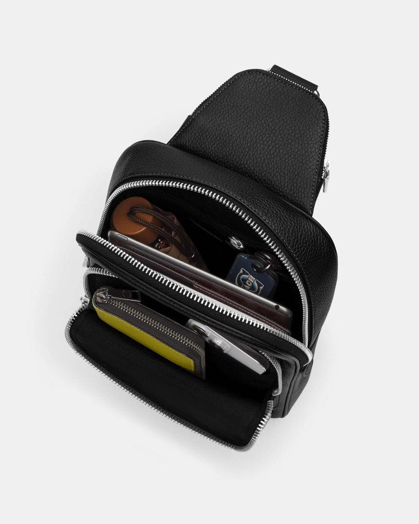 正規店購入★コーチ★シグネチャー★レザーボディバッグ★新品、袋付き
