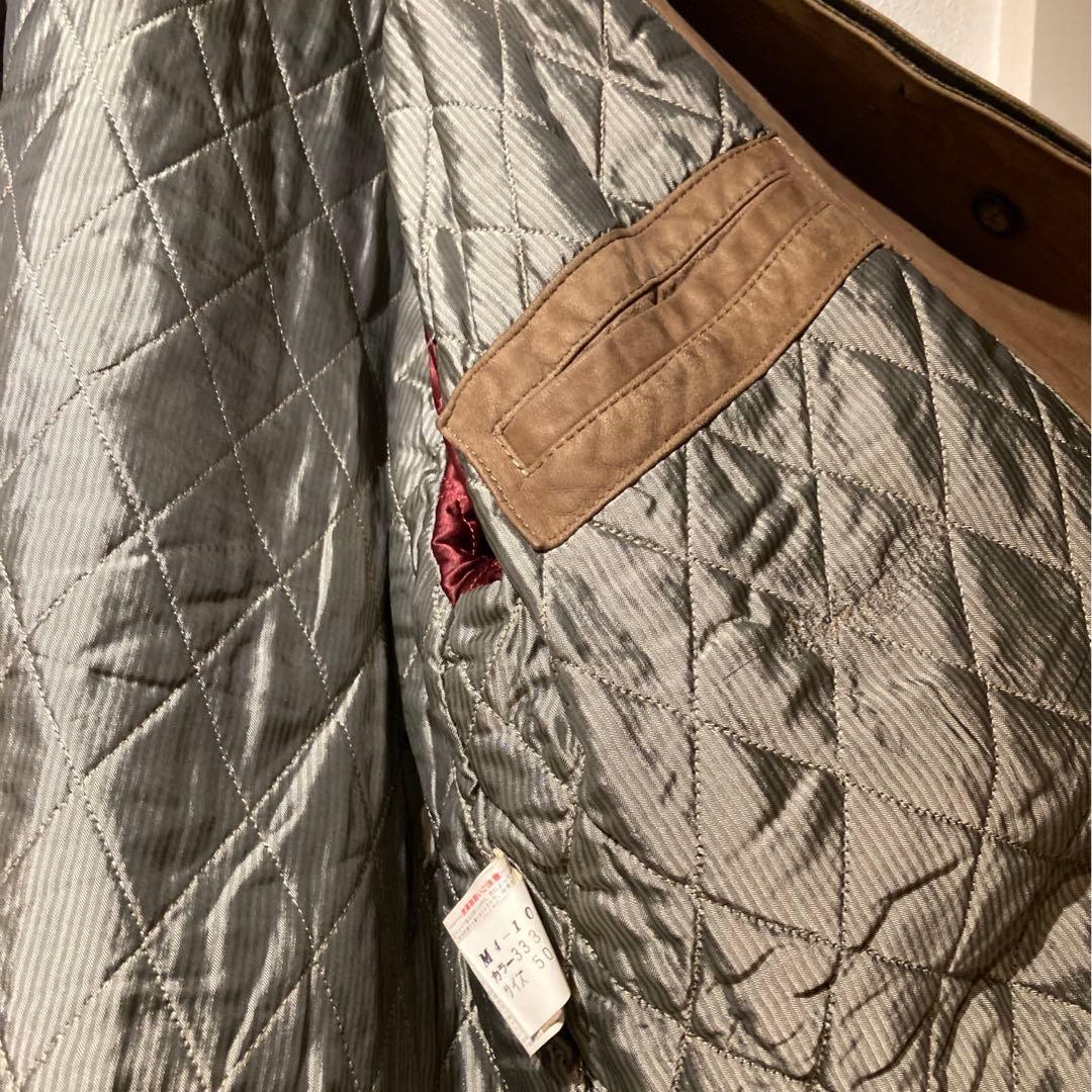 vintage【made in france】ヌバック　バルマカーンコート