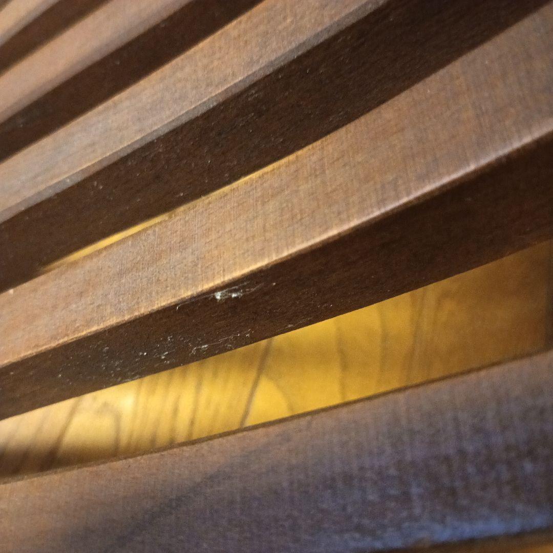 イタリア伝統家具アンティークサヴォナローラ折りたたみチェアブラウンリング装飾