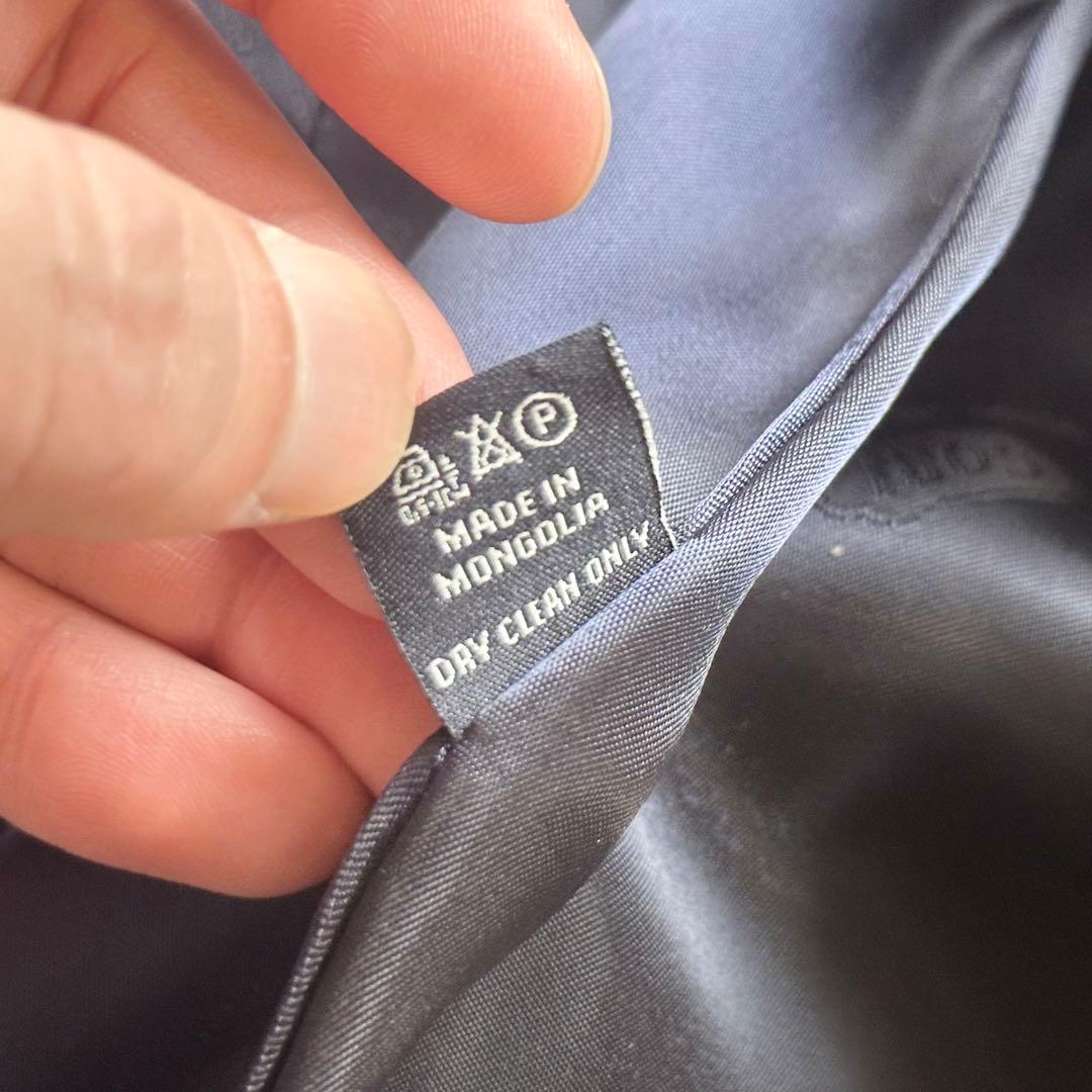 【美品】GOBI モンゴリアンカシミヤチェスターコート ネイビー S