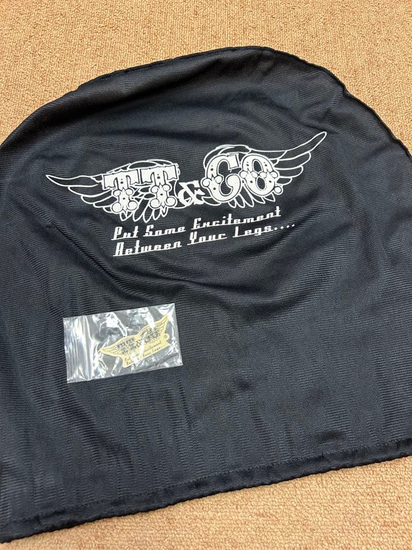 【廃盤•レア•美品】TT&CO. マッドマッスク　マットブラック ミラーシールド