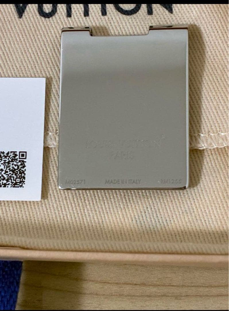 希少 美品 ルイヴィトン マネークリップ モノグラム ロウ LV メンズ 正規品