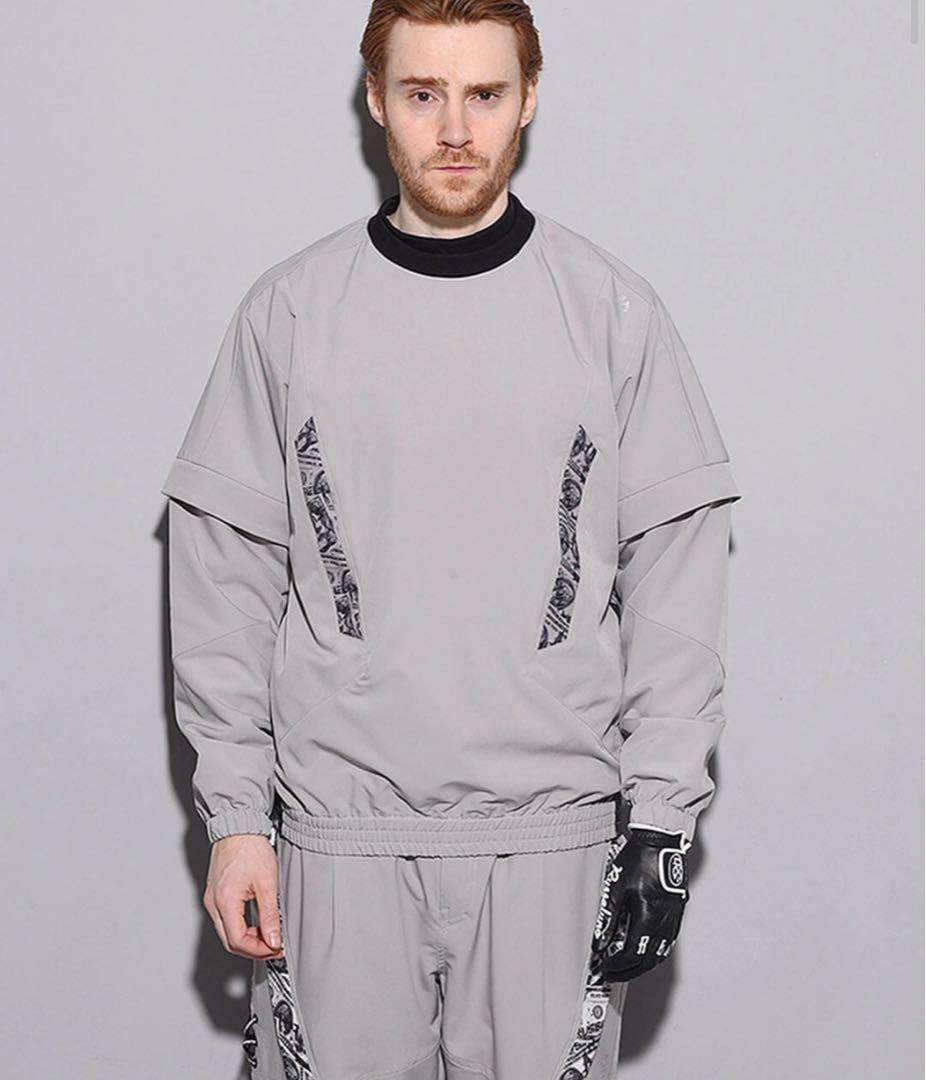 ¥72,600RUSSELUNO/M】中綿ナイロンセットアップ半袖ジョガーパンツ