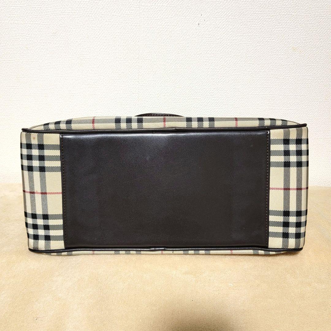 BURBERRY ボストンバッグ チェック柄