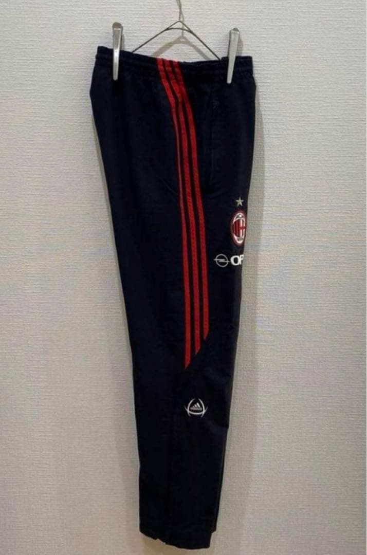 【上のみ】ACミラン アディダス セットアップ／リバーシブル プルオーバー