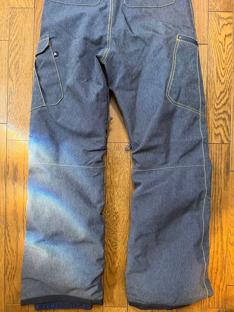 BURTON スノーボードパンツ ダークデニム 柄Size/ XL