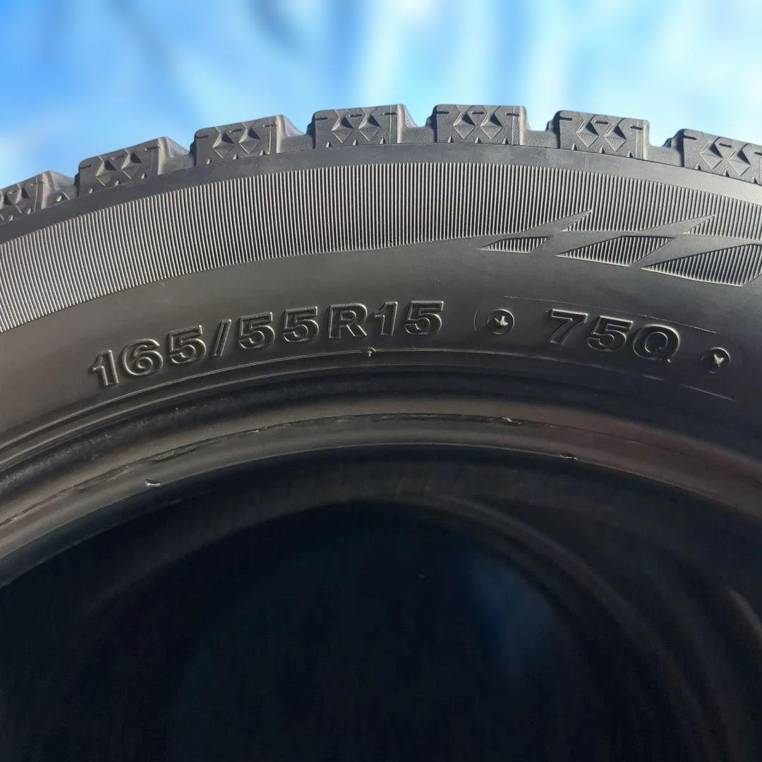 165/55R15 ブリヂストンVRX2 溝高 4本 送料込み