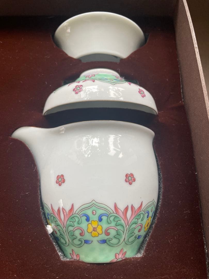 未使用　景徳鎮製　中国茶器セット