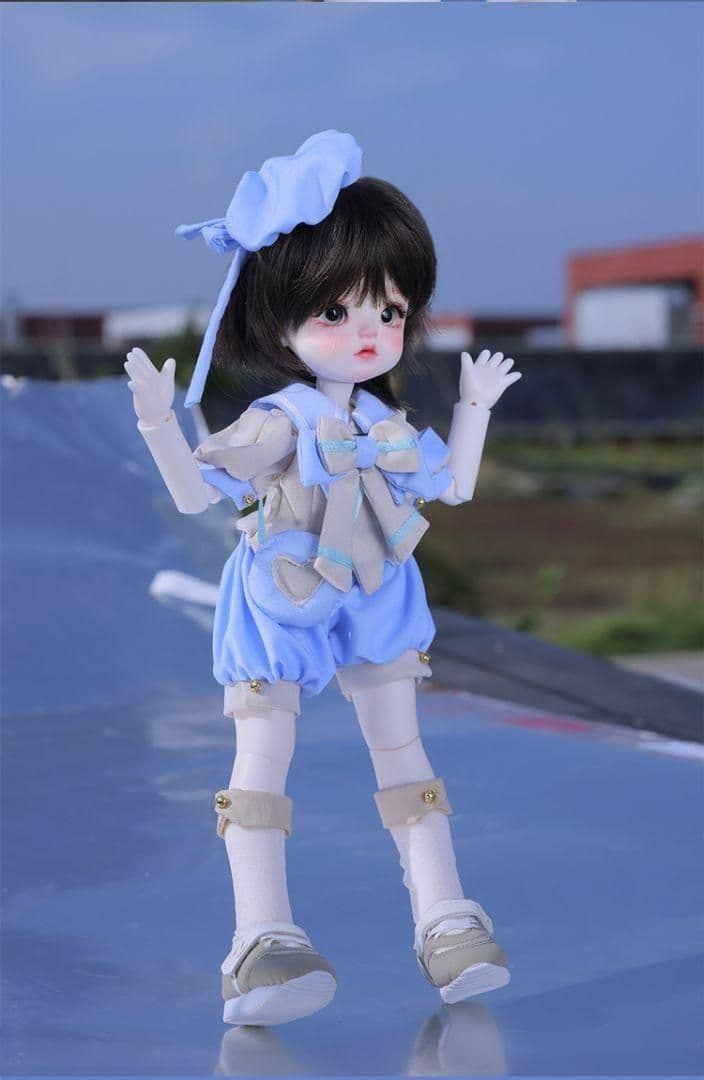 G74 BJD 1/6 ドール本体 Willa　球体関節人形 ハンドメイド