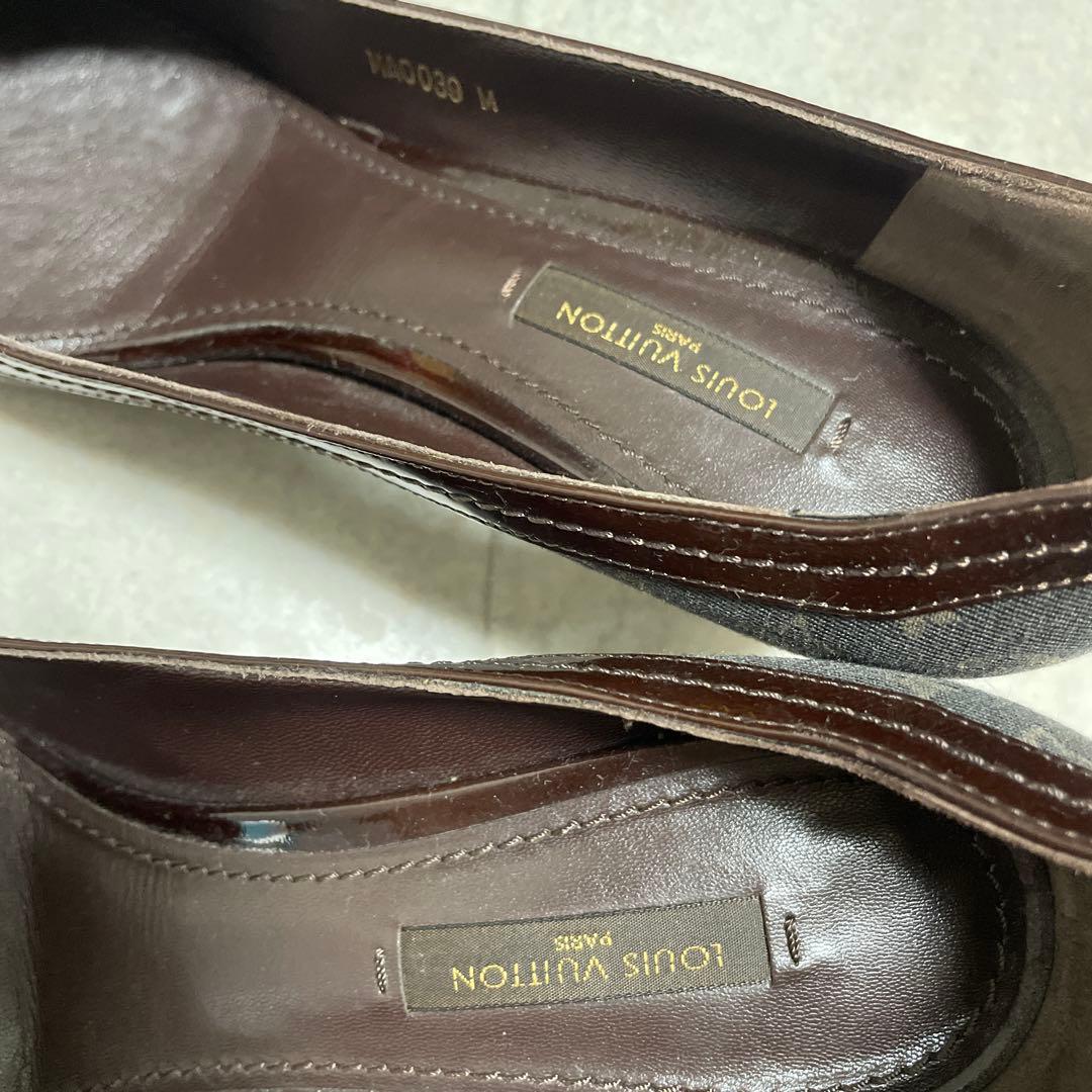 【極美品】LOUIS VUITTON ヴィトン モノグラム パンプス 24.5