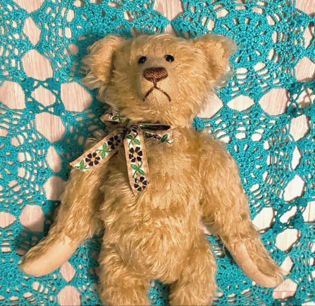 ʕ•ᴥ•ʔ アーティストテディベア　 ジャッキーモリスさん作