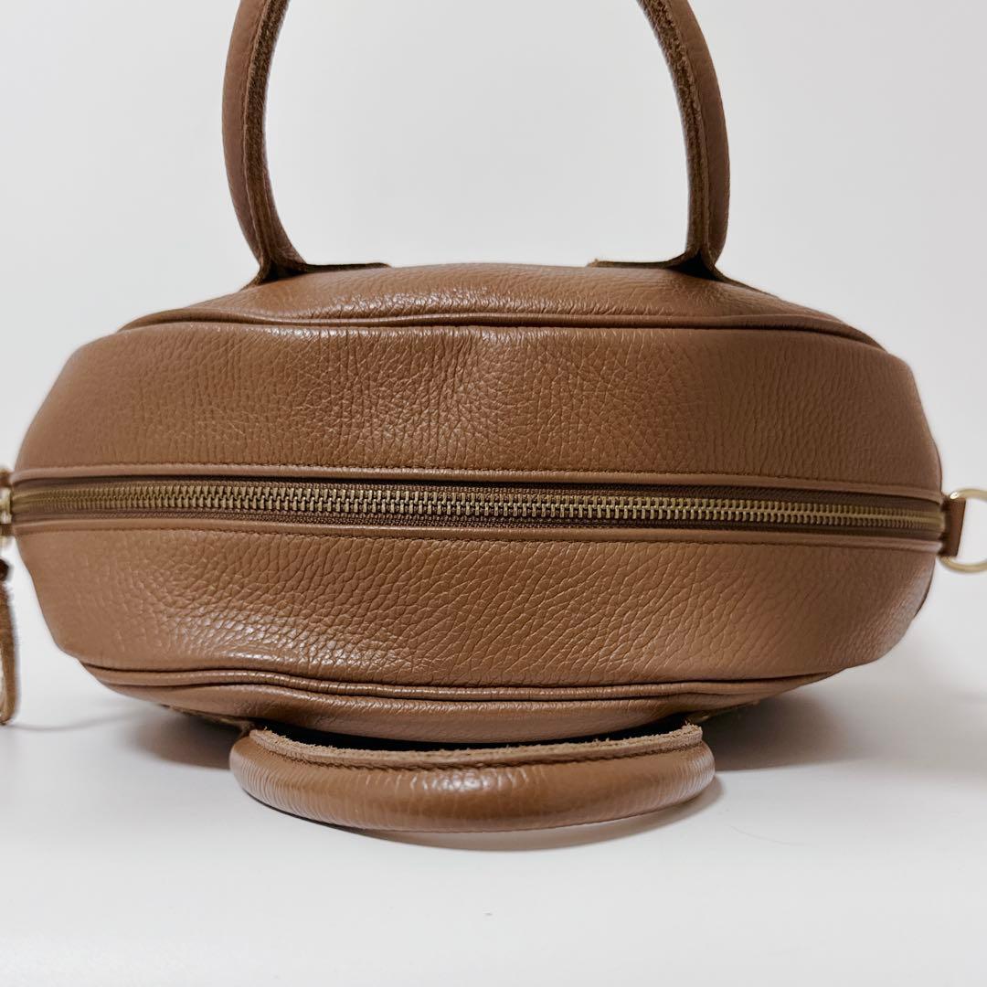 【24時間以内発送】ヤングアンドオルセン　キャメル　ボストンバッグ　ショルダー