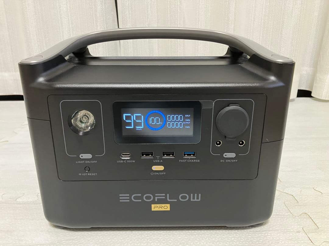 【美品】ECOFLOW  Pro 容量720Wh/200,000mAh