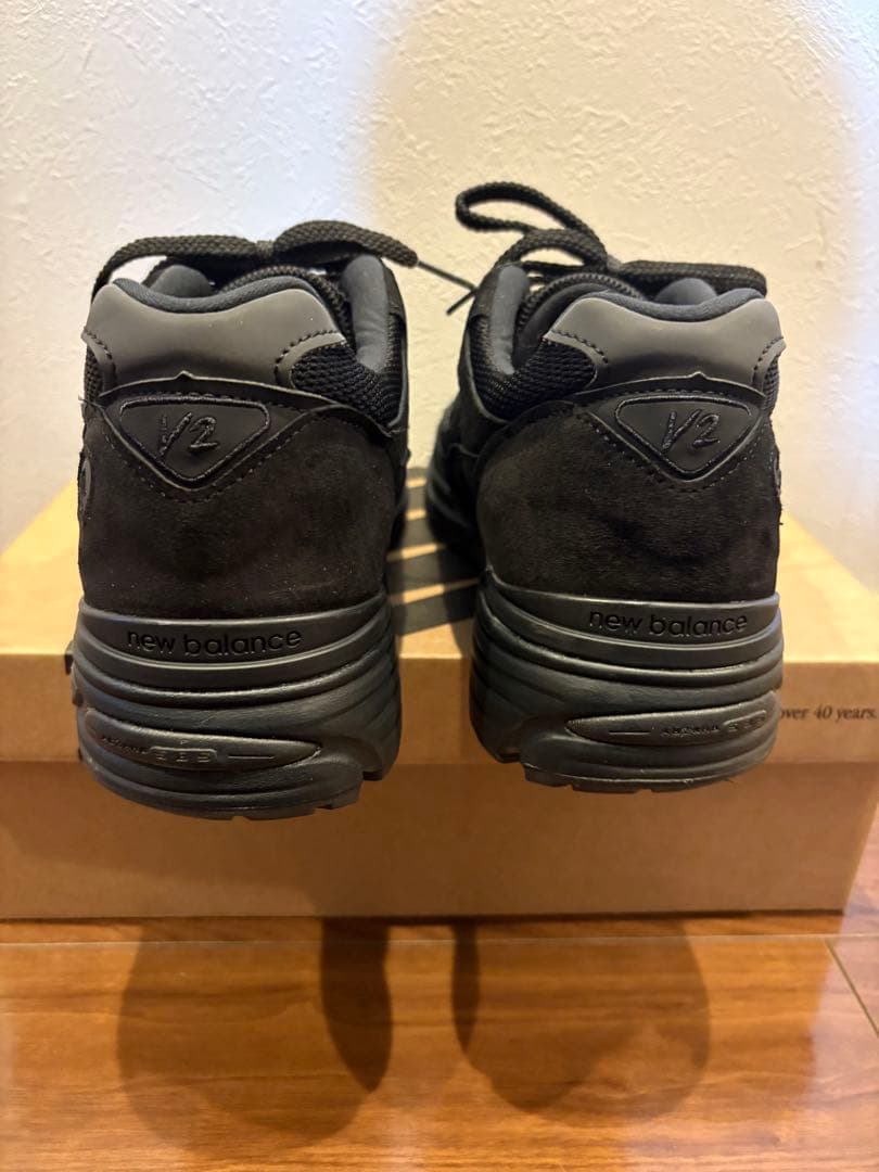 【28.0】 NEW BALANCE 991 V2 Triple Black