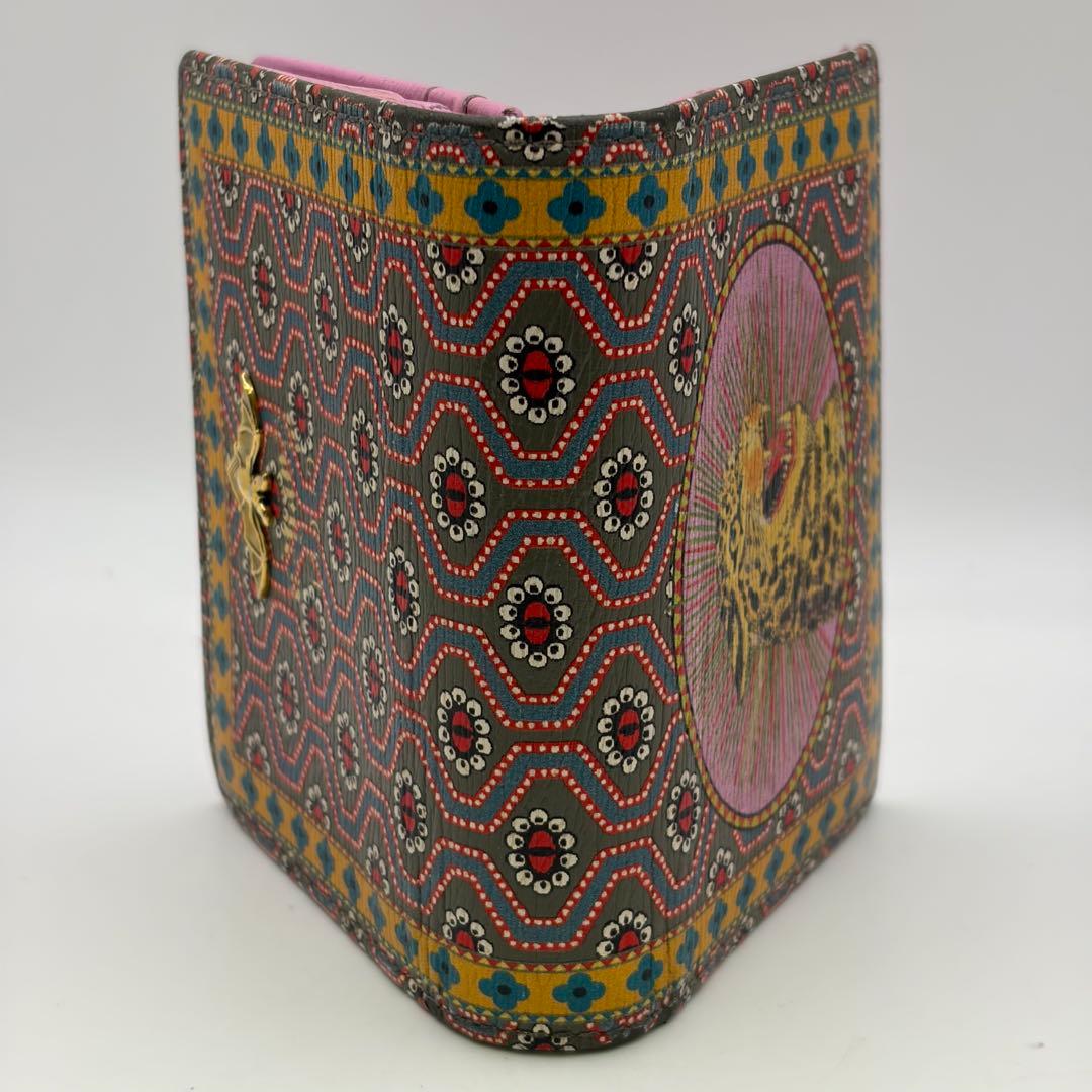 希少！GUCCI GARDEN☆限定 二つ折り財布 コンパクトウォレット