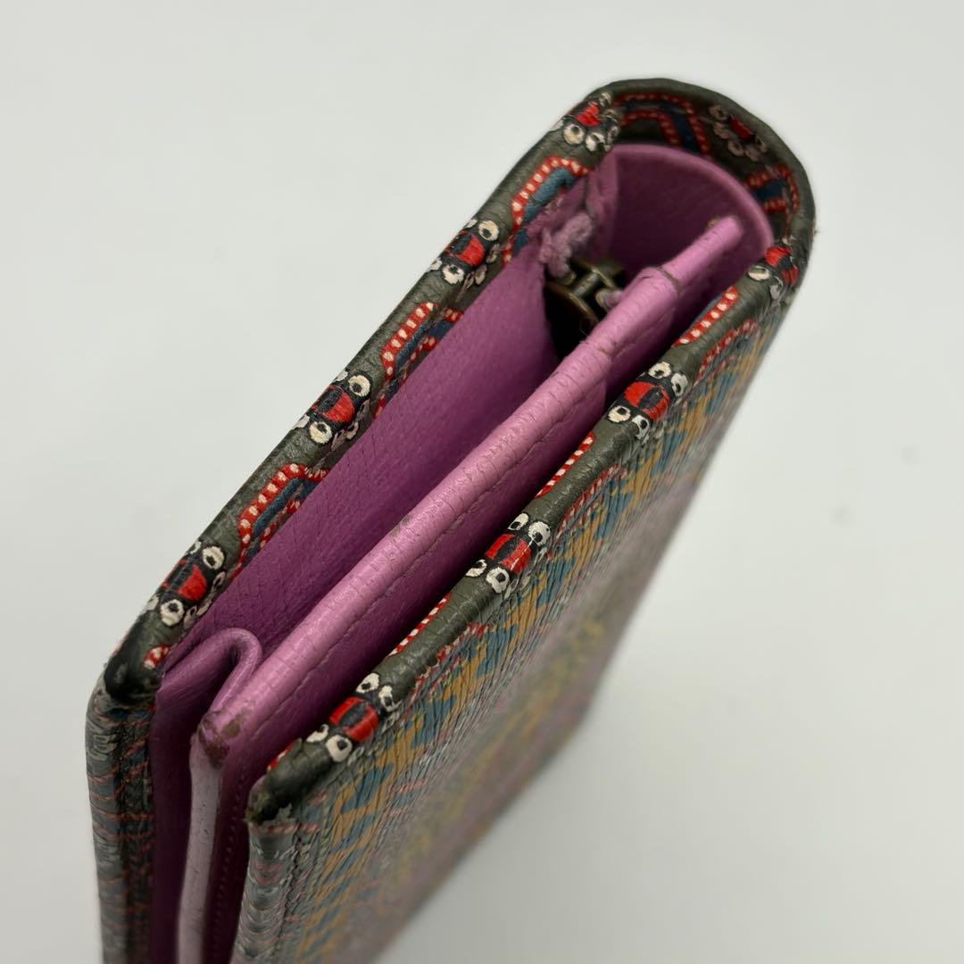 希少！GUCCI GARDEN☆限定 二つ折り財布 コンパクトウォレット