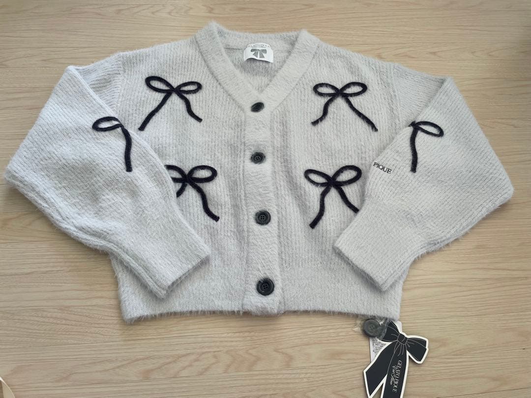 新作完売 ジェラートピケ HALLOWEEN フェザーカーディガン