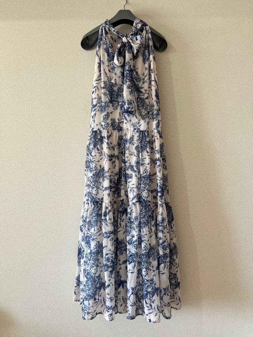 新品 Estella.K Positano Belted long Dress