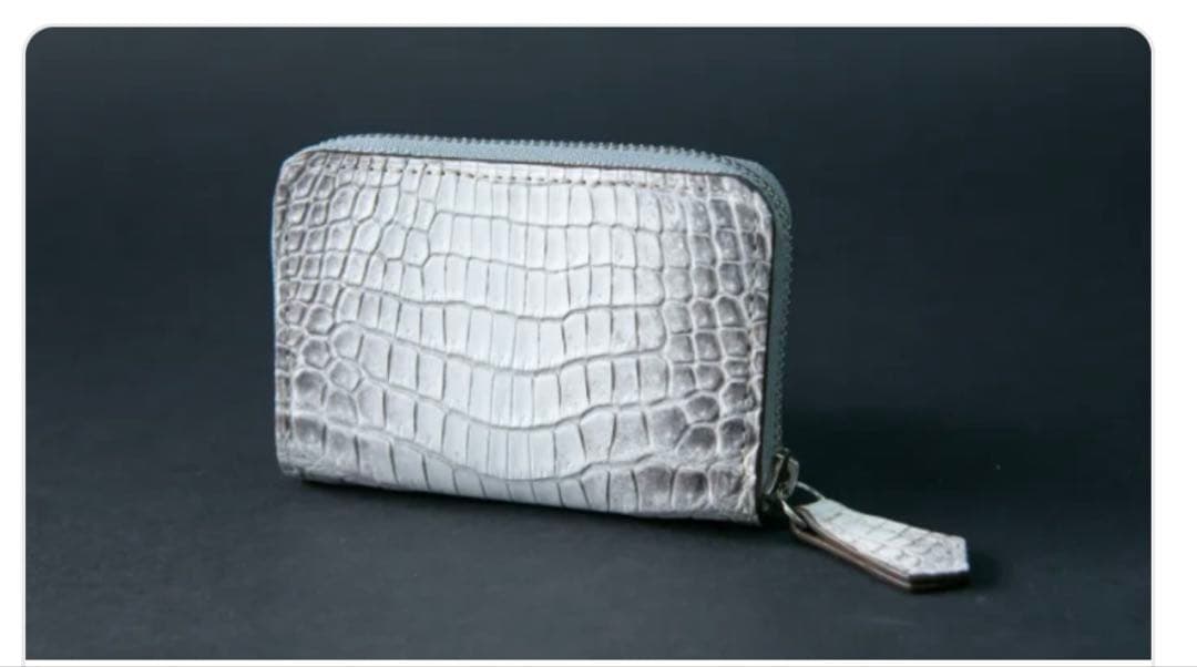 【未使用】限定値下げ　ヒマラヤ　クロコダイル　ケース　　財布
