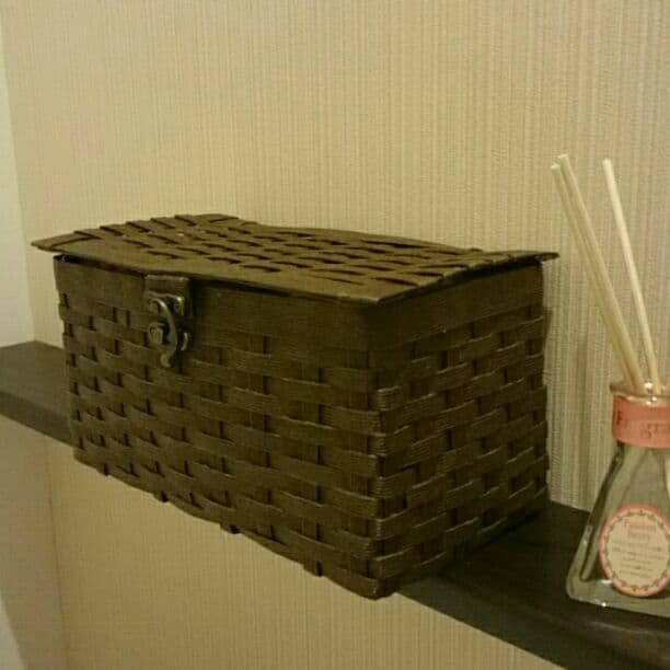 ハンドメイド 小物入れ金具付
