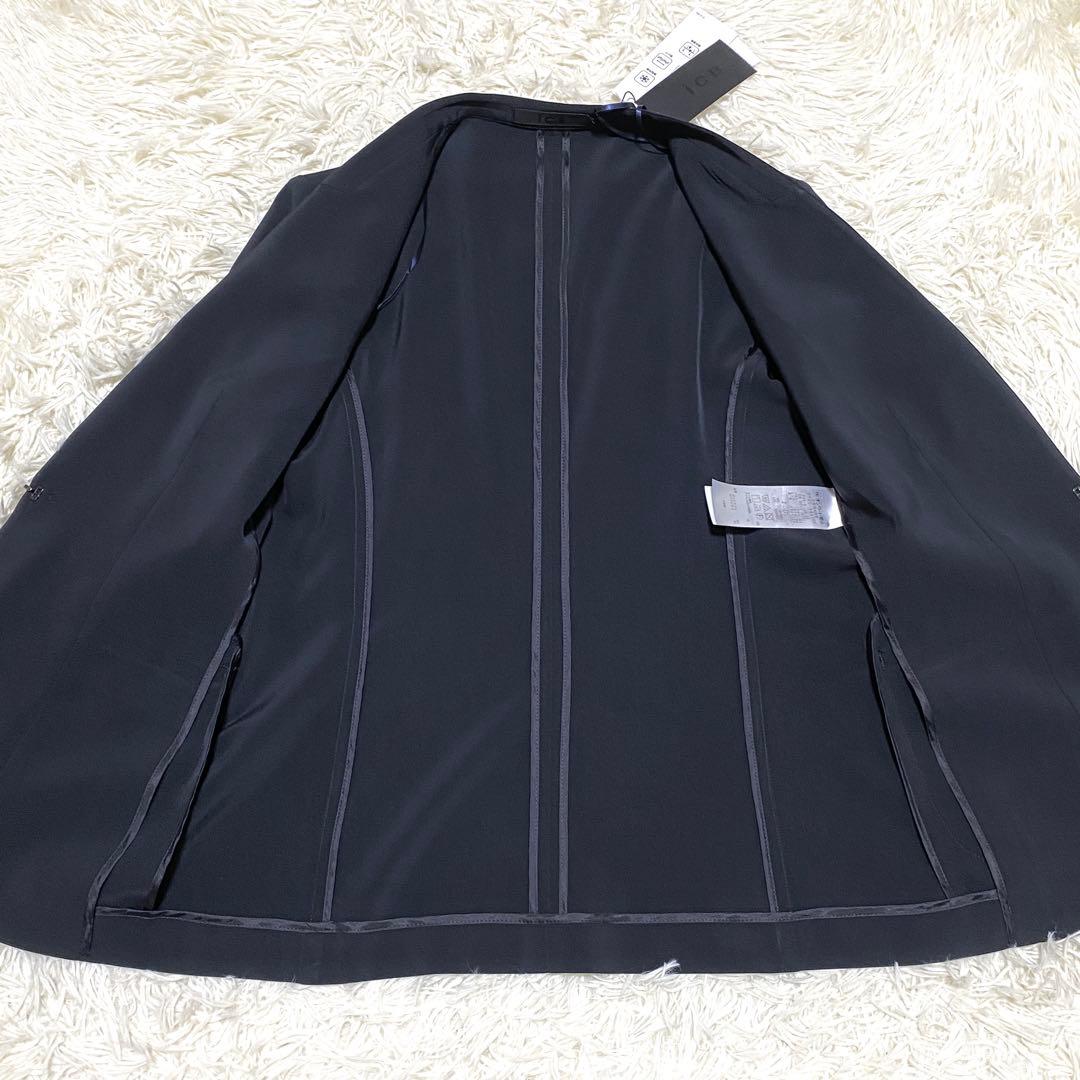 新品 iCB 25SS Fied ノーカラージャケット パンツ セットアップ S