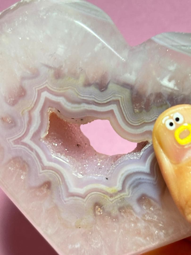 ハート　スタンド　瑪瑙　可愛い　特別