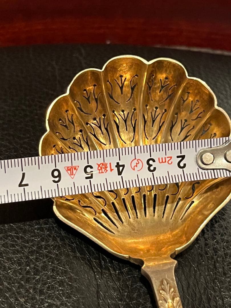 ピュイフォルカ　純銀製　スターリングシルバー　950製　シュガーシフター