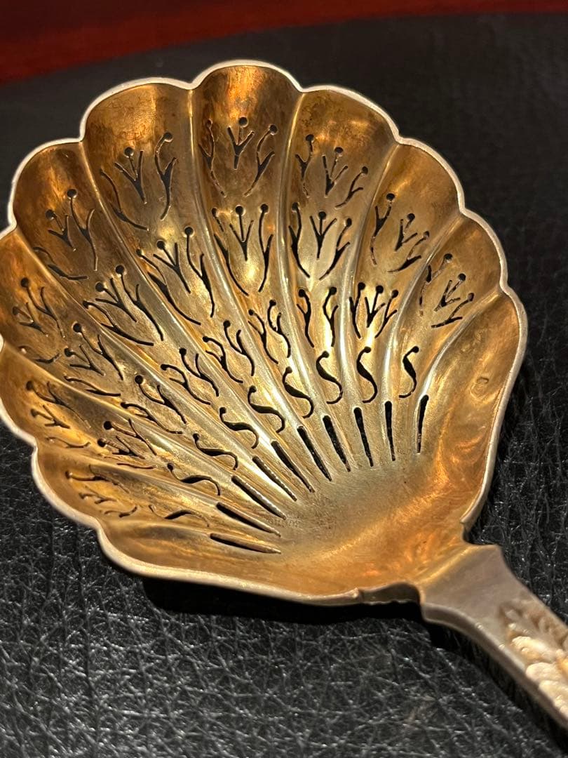 ピュイフォルカ　純銀製　スターリングシルバー　950製　シュガーシフター