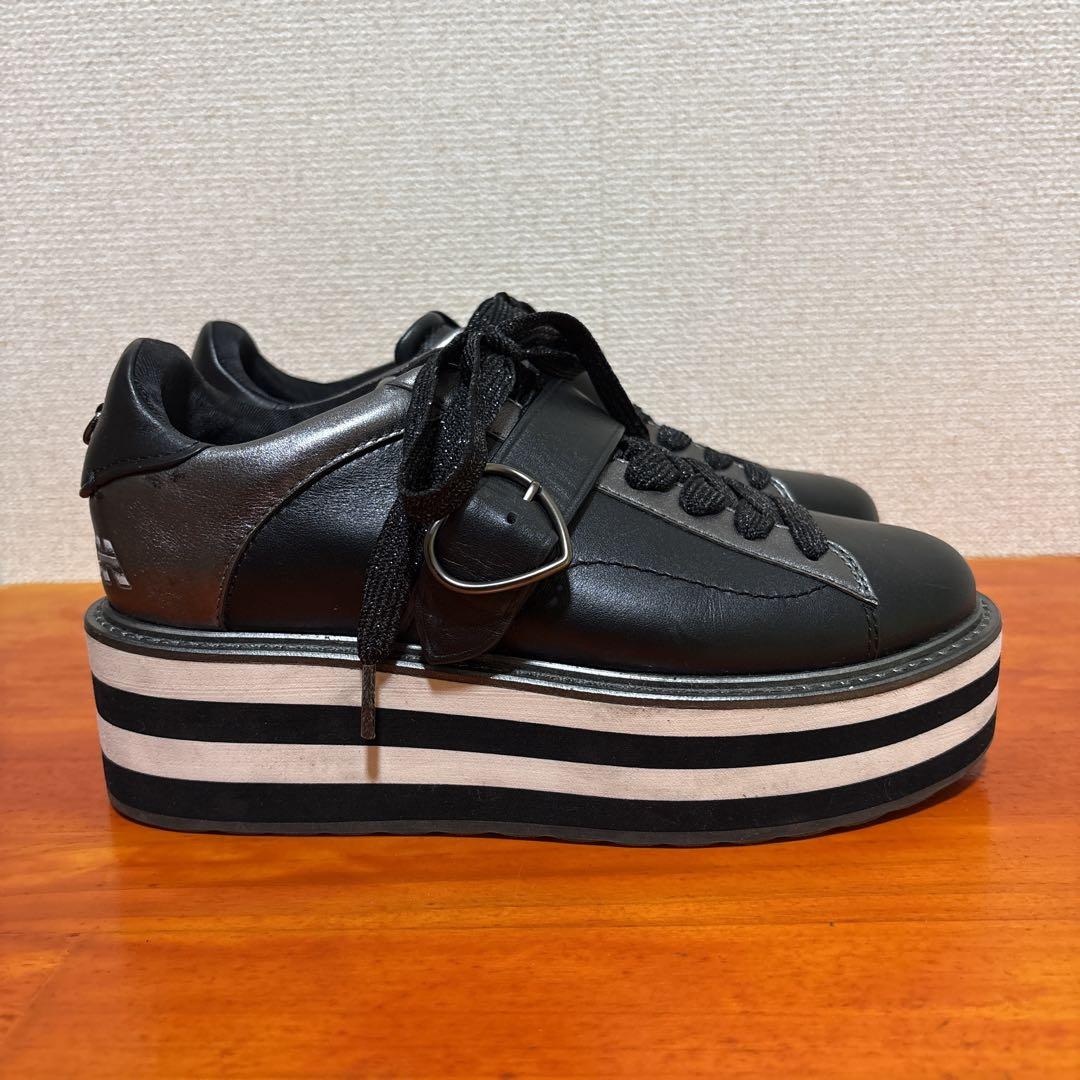 コーチ × 水原希子　コラボ　厚底　スニーカー　23cm 限定モデル