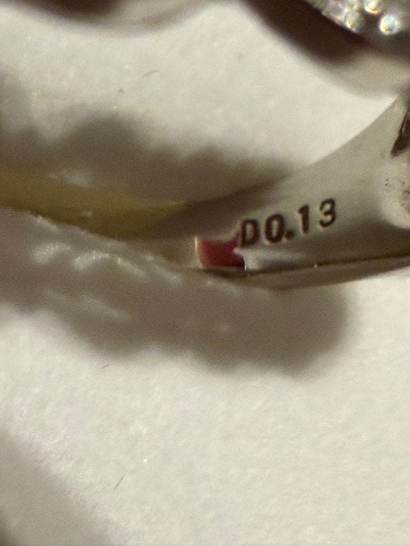 3e週末限定6.3g SEIKO PT900 16号　リング