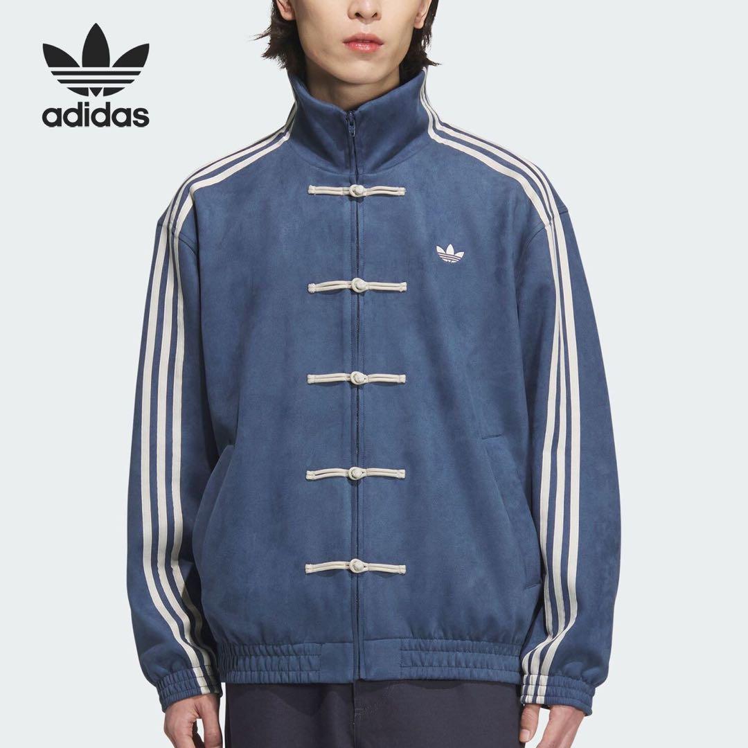 adidasアディダス 中国限定 蛇年トラックジャケッtトネイビーSサイズ