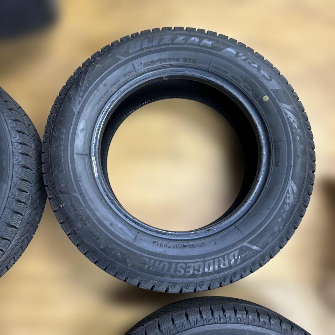 ブリヂストン　185/65R14 冬用タイヤ　2021年　4本(1-52)