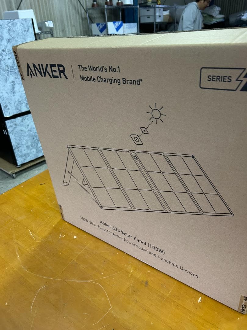 Anker 625 Solar Panel (100W) ソーラーパネル 新品
