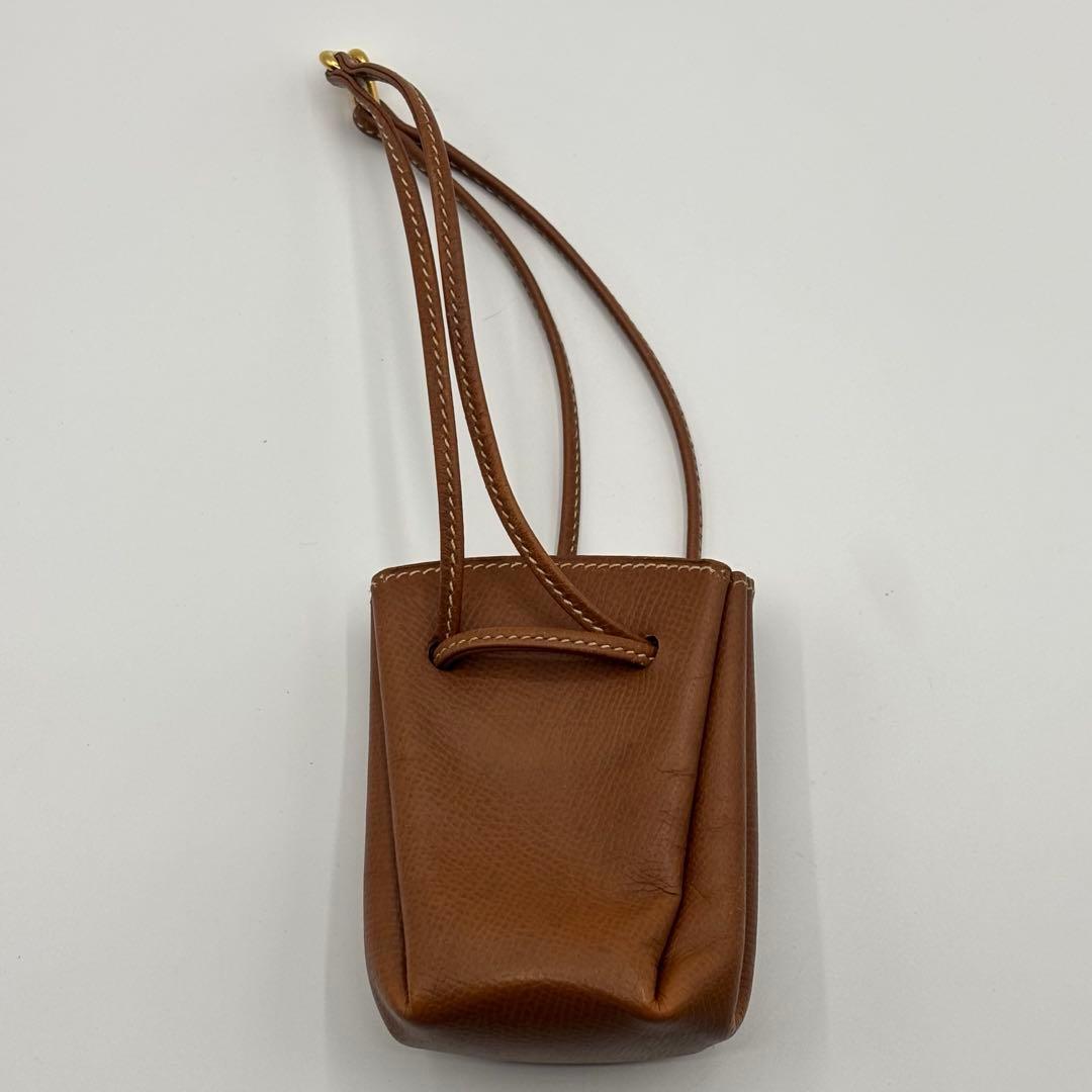 HERMES エルメス　ヴェスパポーチ　ミニバッグ　ポーチ　ブラウン　A刻印