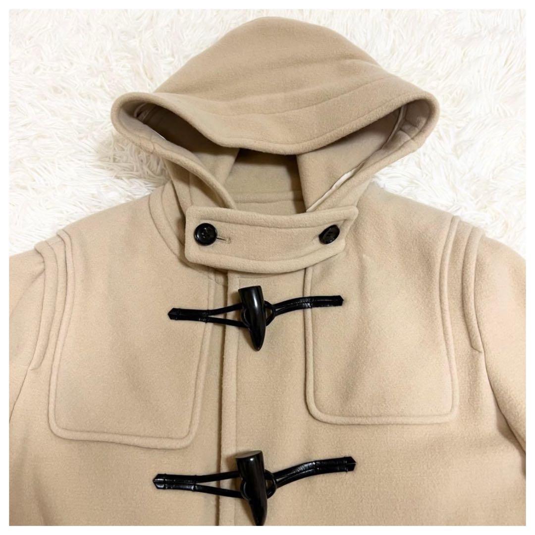 極美品✨ドレステリア Super140'sダッフルコート フード付きロングコート