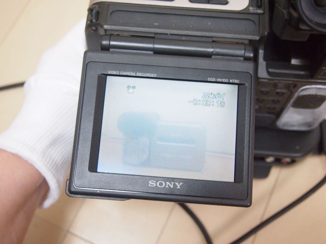 SONY Handycam video Hi8 CCD-RV100 ビデオカメラ