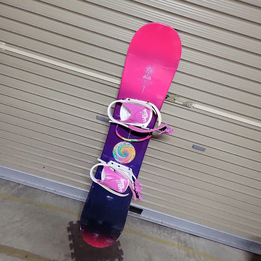 ELEMENT GIRLS 130 スノーボード ROCKER Jr130