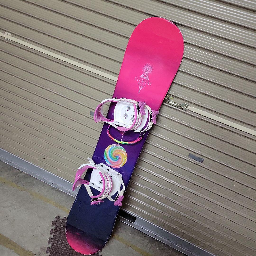 ELEMENT GIRLS 130 スノーボード ROCKER Jr130