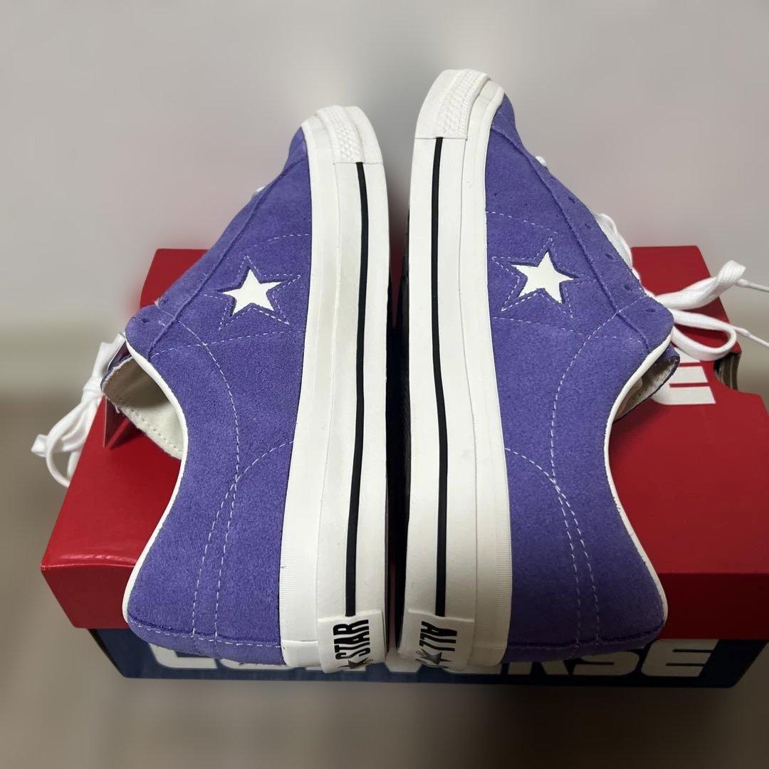 CONVERSE ONE STAR SUEDE ワンスター スウェード パープル