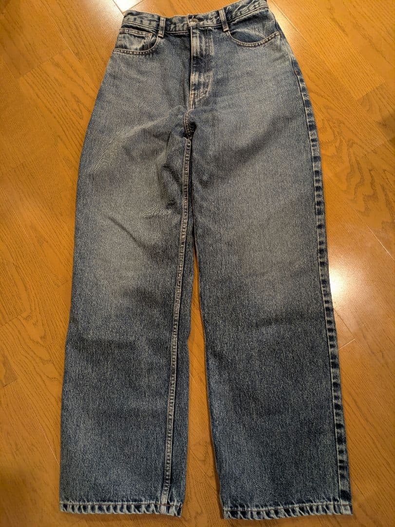 【完売品】room306Contemporary　ストレートワイドデニムパンツ