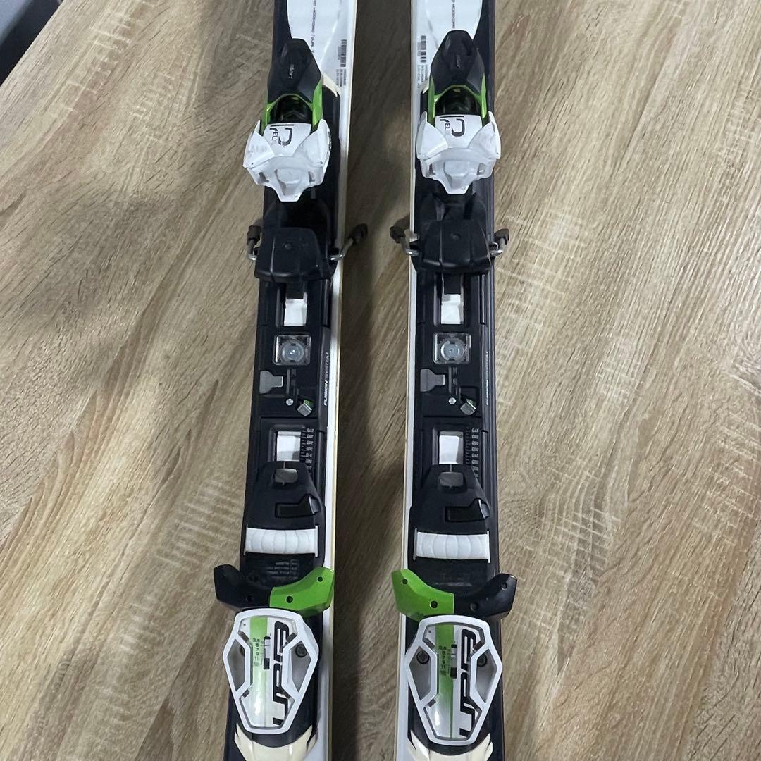 elan168cm SALOMON26/26.5cmストック付きスキーセット