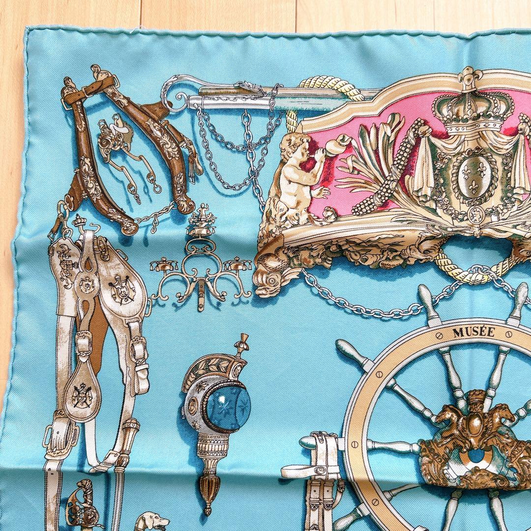 HERMES カレ45 musee 博物館 プチカレ