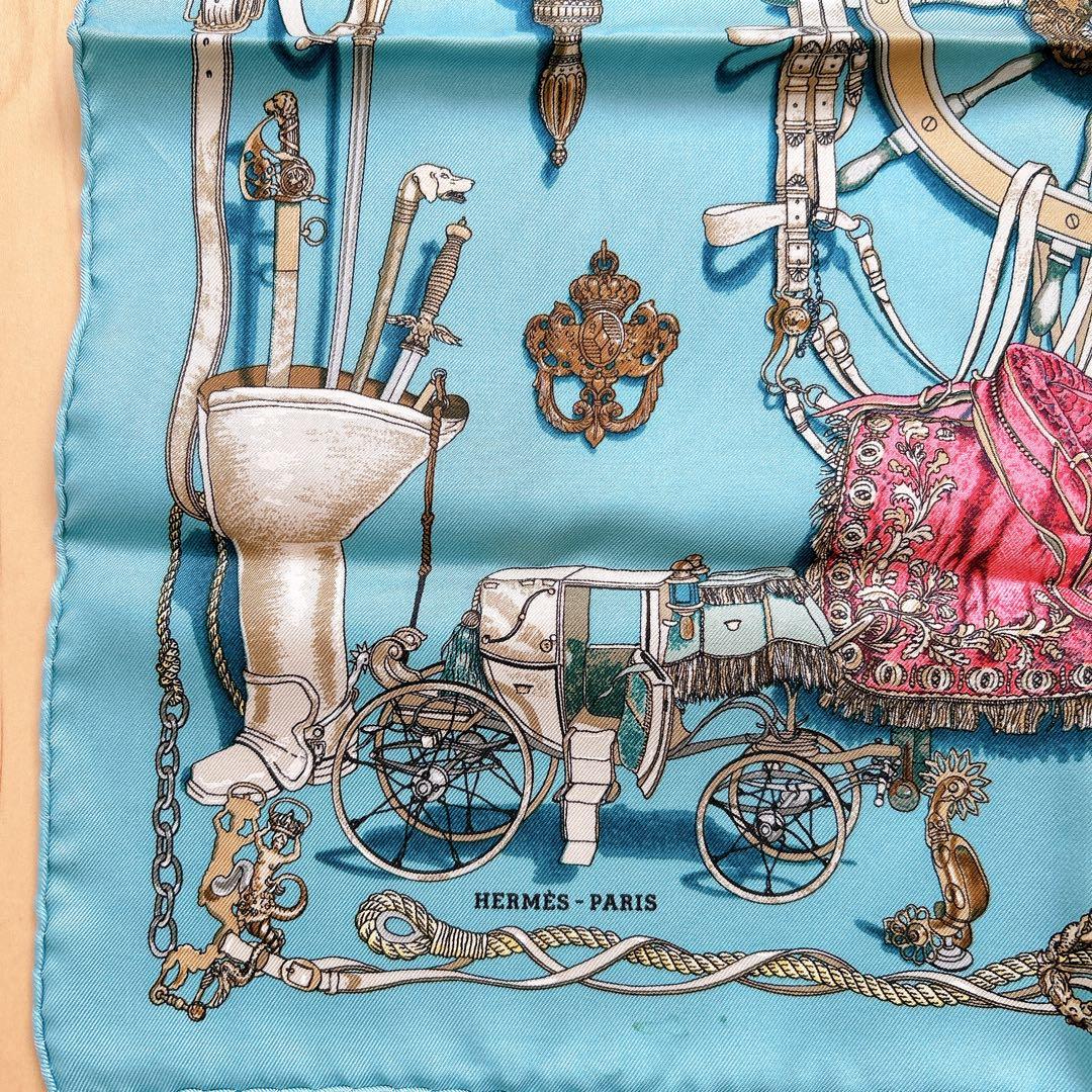 HERMES カレ45 musee 博物館 プチカレ