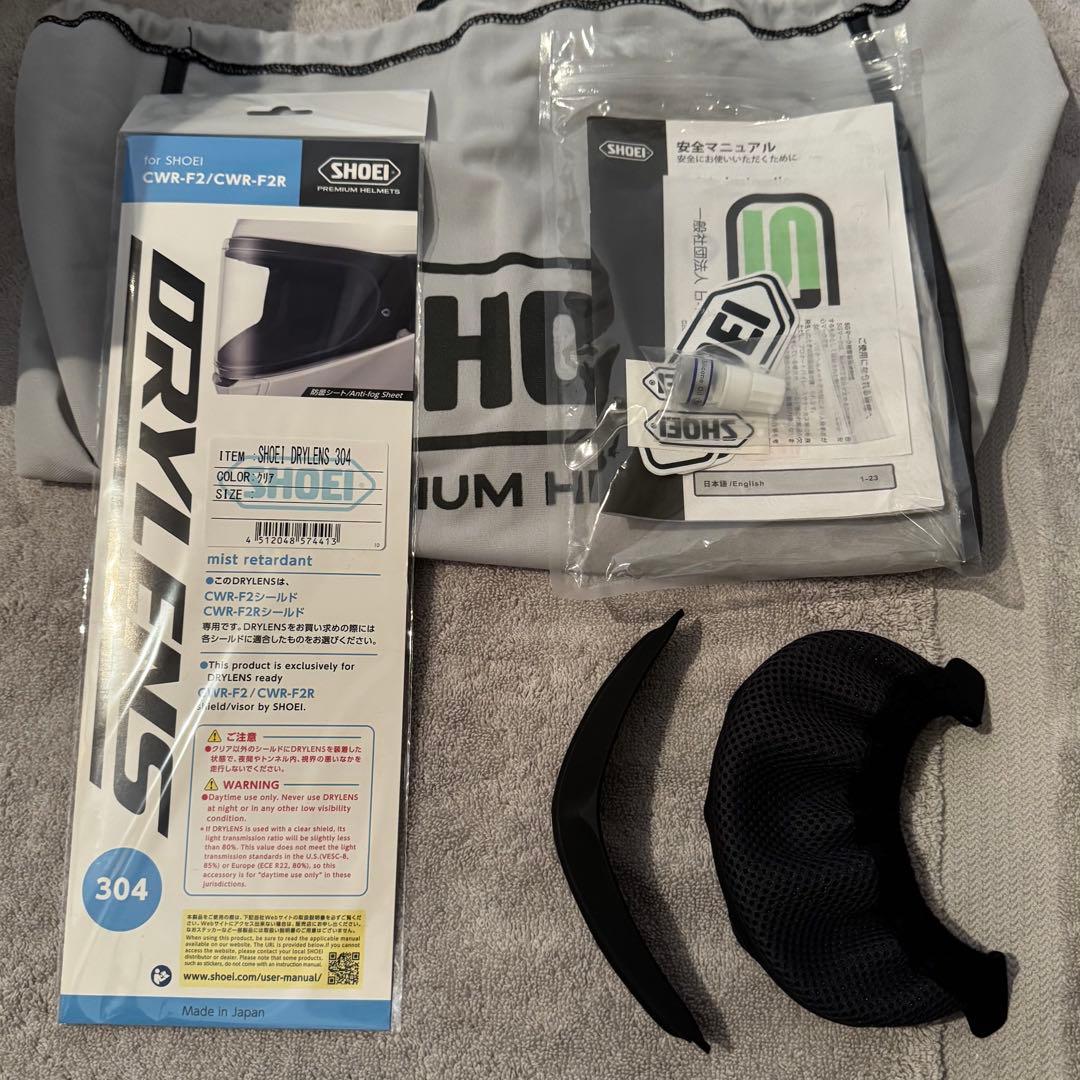 使用少SHOEI X-15 x-fifteenマルケス8 ヘルメット