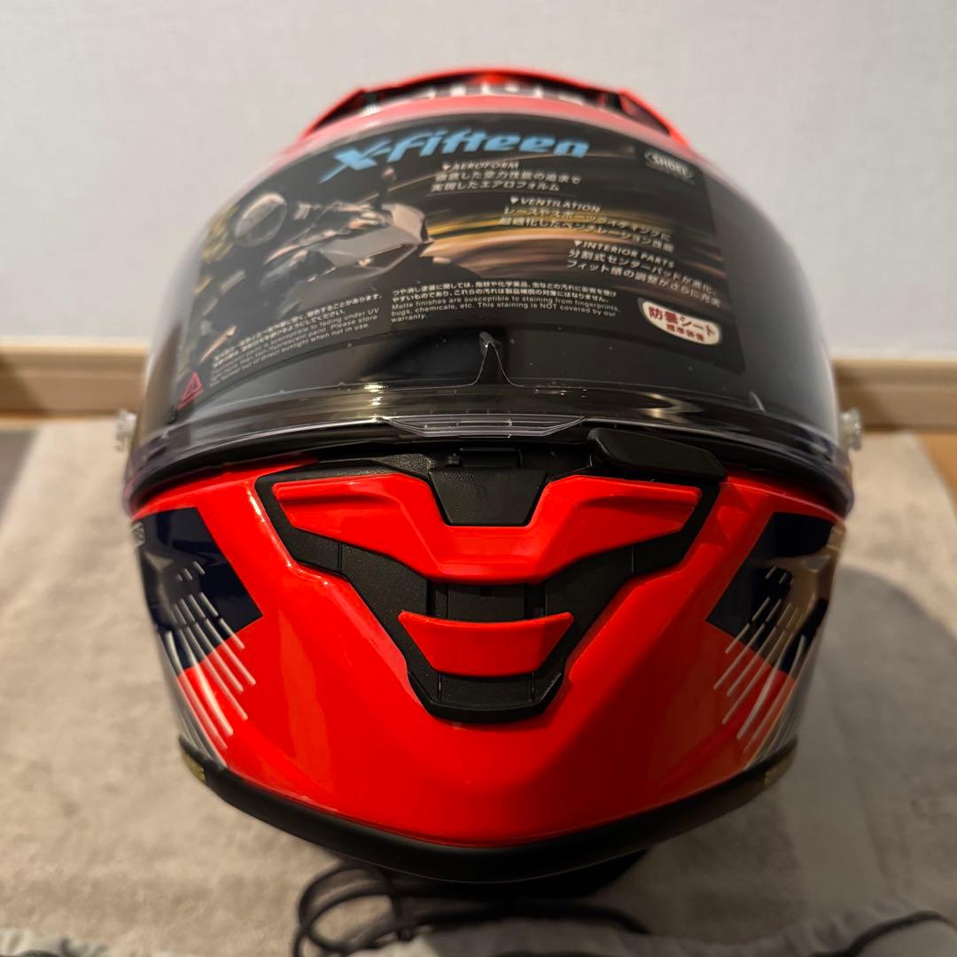 使用少SHOEI X-15 x-fifteenマルケス8 ヘルメット