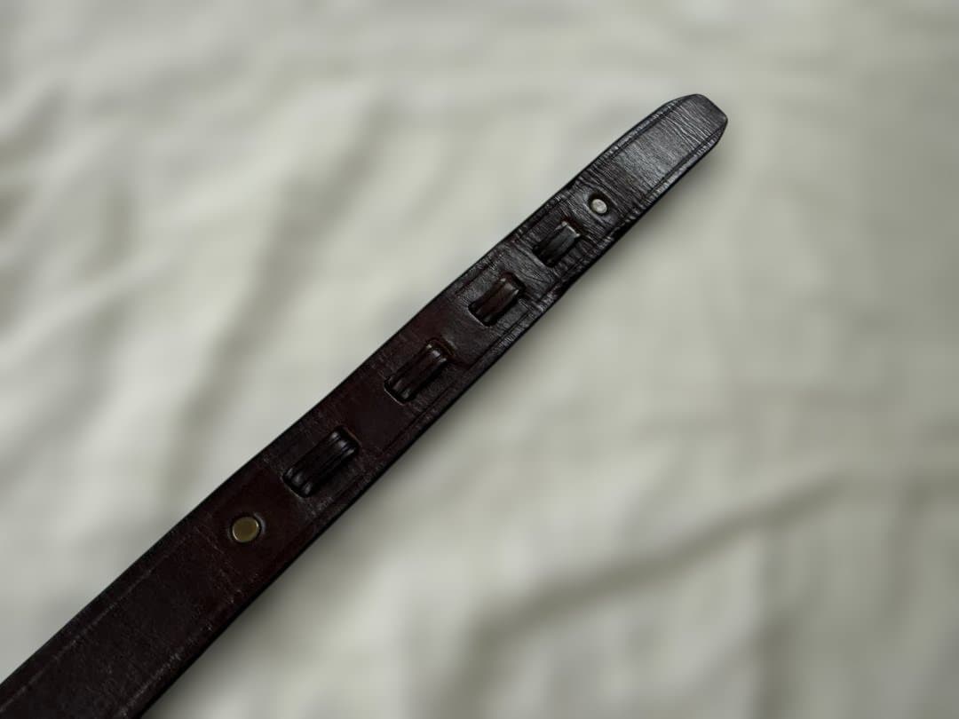 トリーレザー「Nickel Hoof Pick Belt 」34　ブラウン