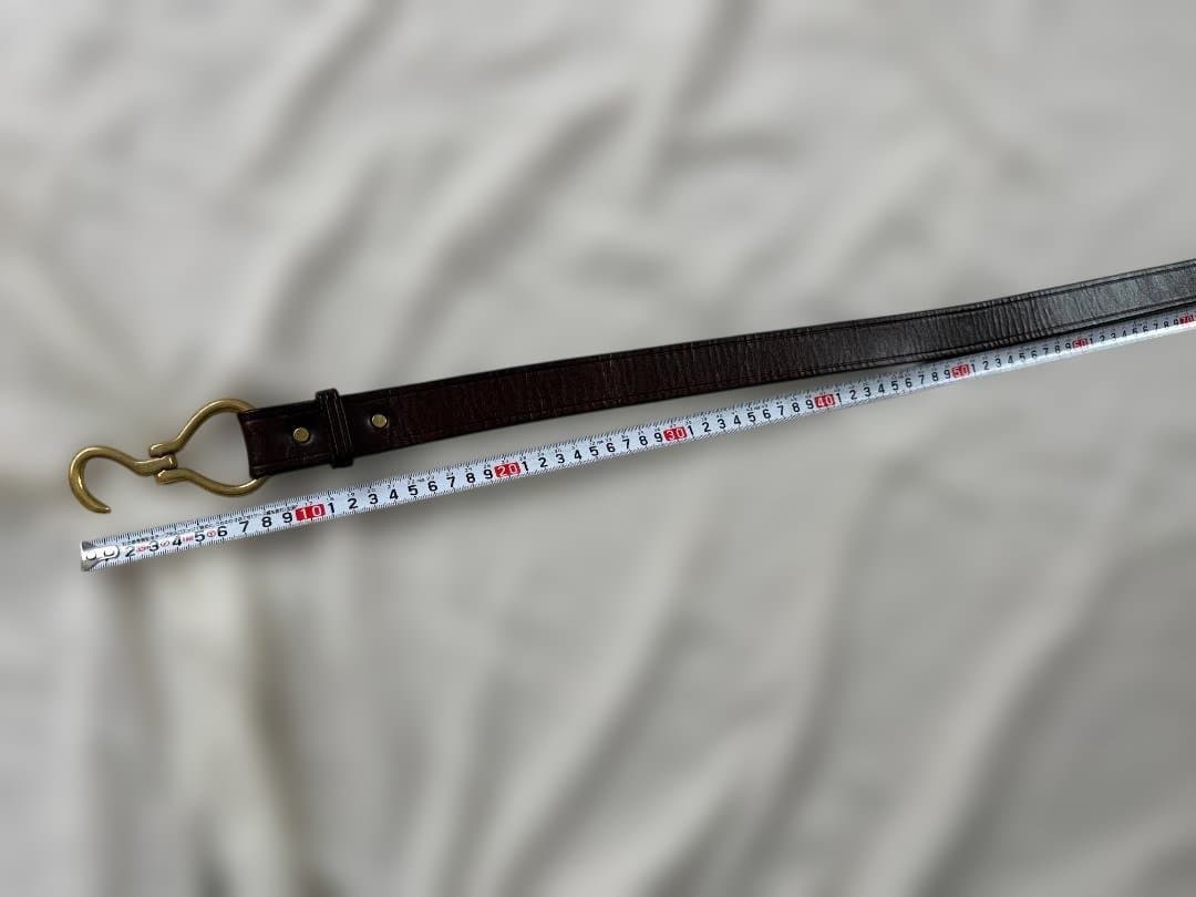 トリーレザー「Nickel Hoof Pick Belt 」34　ブラウン
