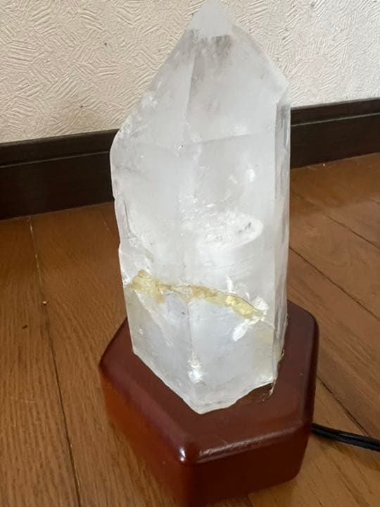超希少 ヒマラヤ水晶ランプ