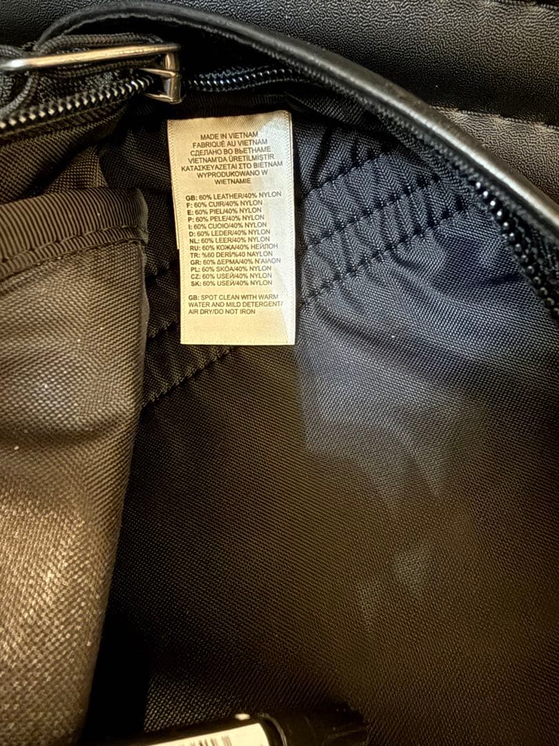【美品❣️スニダンタグ付❣️】Supreme❌ノース LeatherPack